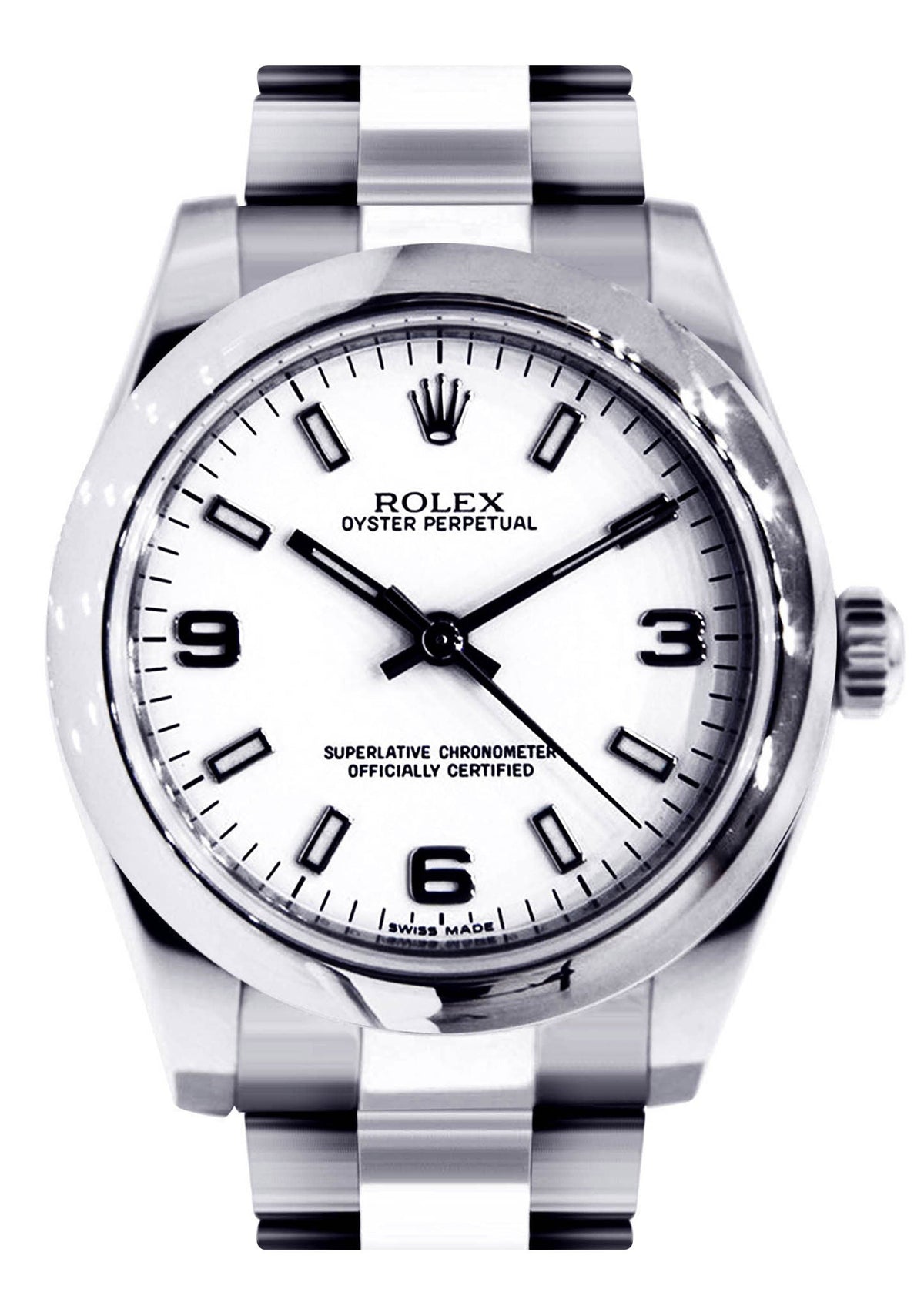 Rolex Oyster Perpetual Watch For Women | Stainless Steel | 31 Mm