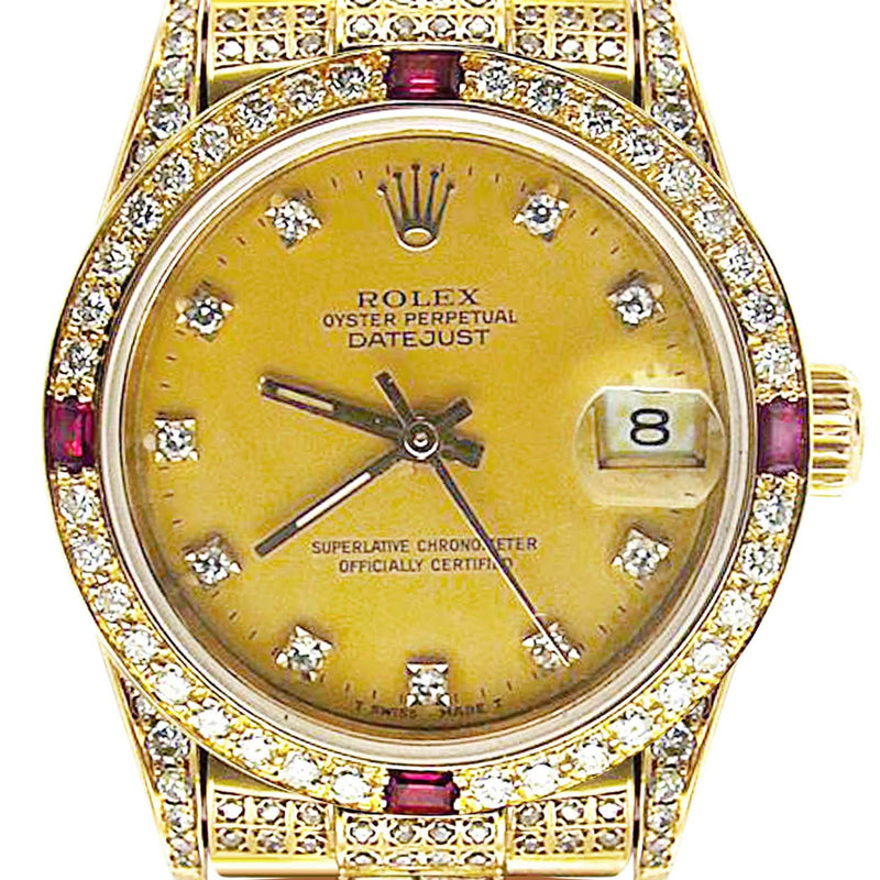 Rolex Datejust Watch For Women | Yellow Gold | 31 Mm