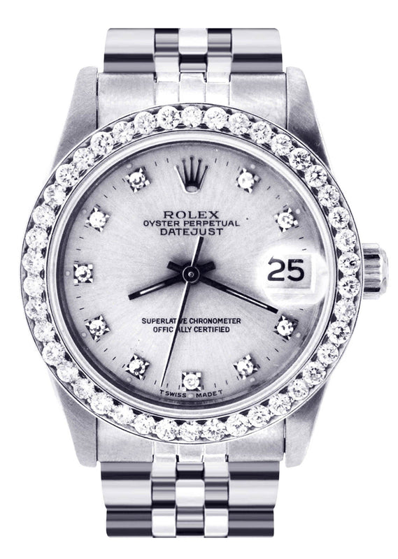 Rolex Datejust Watch For Women | Stainless Steel | 31 Mm