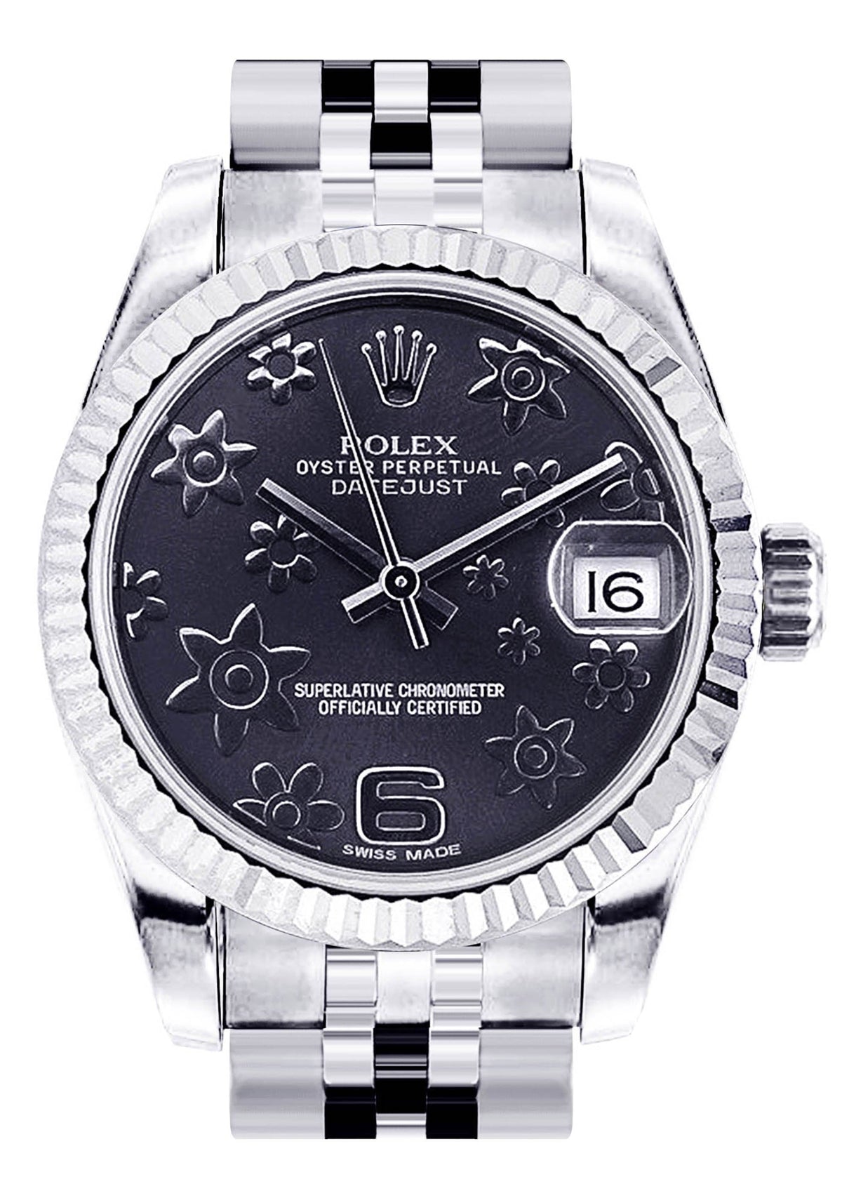 Rolex Datejust Watch For Women | Stainless Steel | 31 Mm