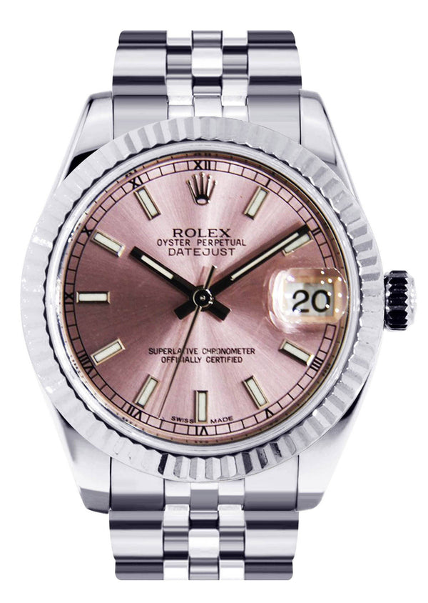 Rolex Datejust Watch For Women | Stainless Steel | 31 Mm