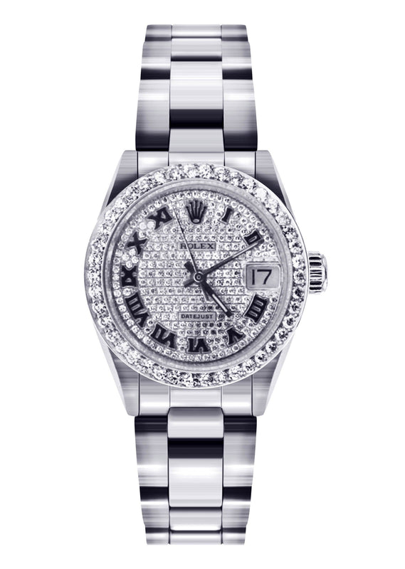Rolex Datejust Watch For Women | Stainless Steel | 26 Mm