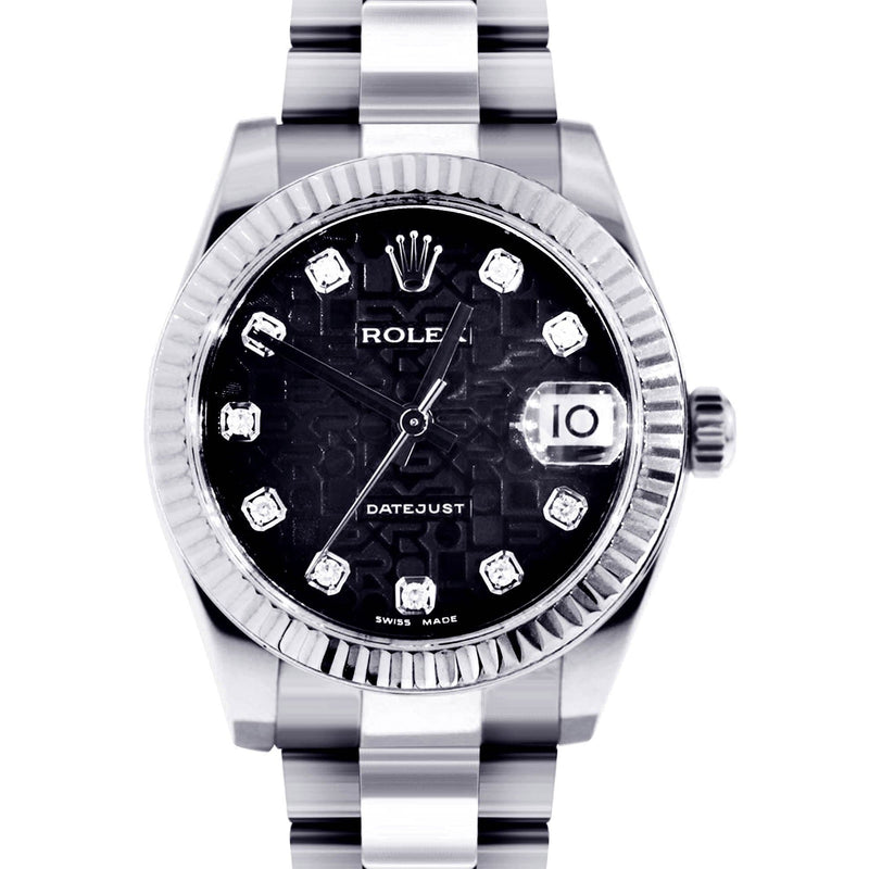 Rolex Datejust Watch For Women | Stainless Steel | 31 Mm