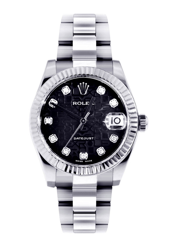 Rolex Datejust Watch For Women | Stainless Steel | 31 Mm