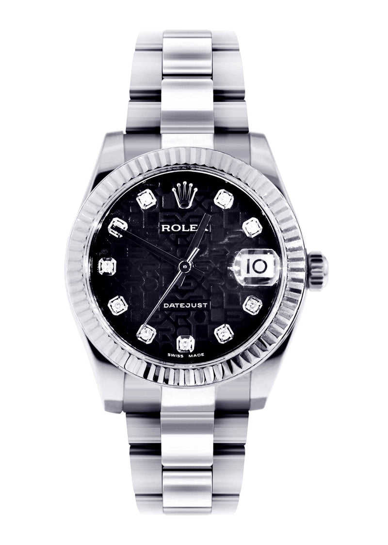 Rolex Datejust Watch For Women | Stainless Steel | 31 Mm