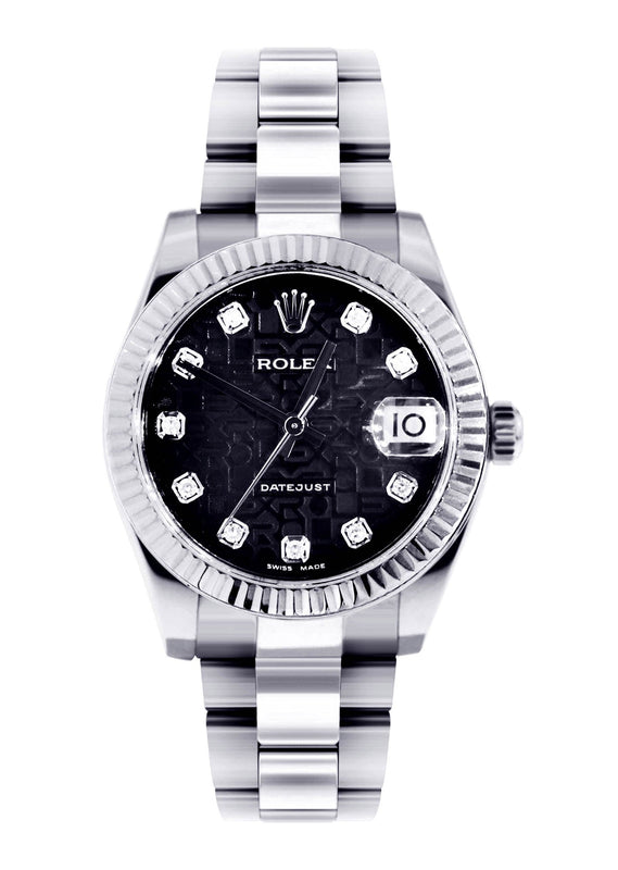 Rolex Datejust Watch For Women | Stainless Steel | 31 Mm