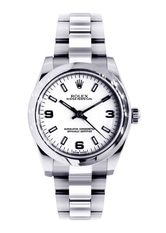 Rolex Oyster Perpetual Watch For Women | Stainless Steel | 31 Mm
