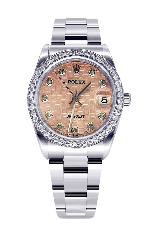 Rolex Datejust Watch For Women | Stainless Steel | 31 Mm