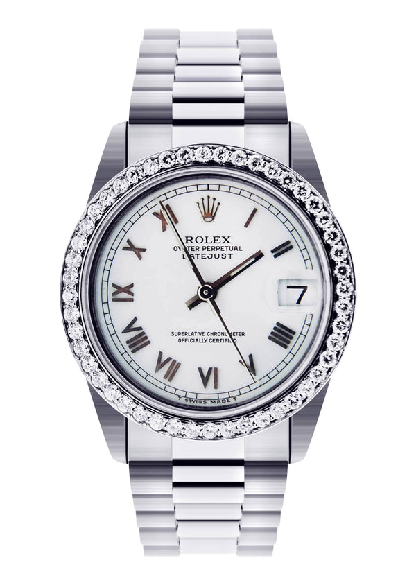 Rolex Datejust Watch For Women | 18K White Gold