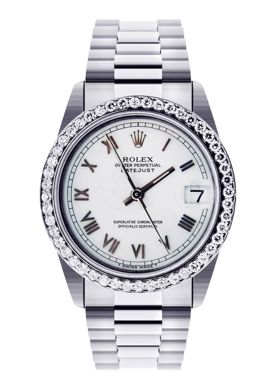 Rolex Datejust Watch For Women | 18K White Gold