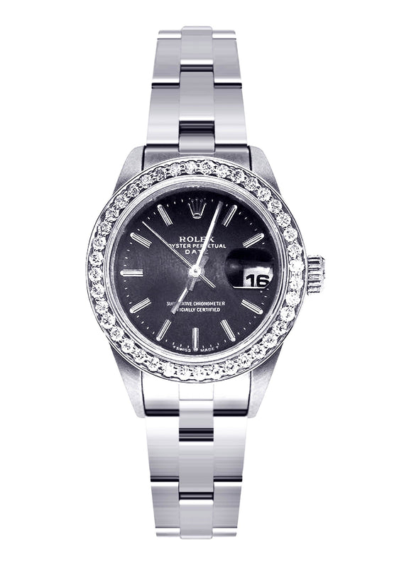 Rolex Date Watch For Women | Stainless Steel | 26 mm
