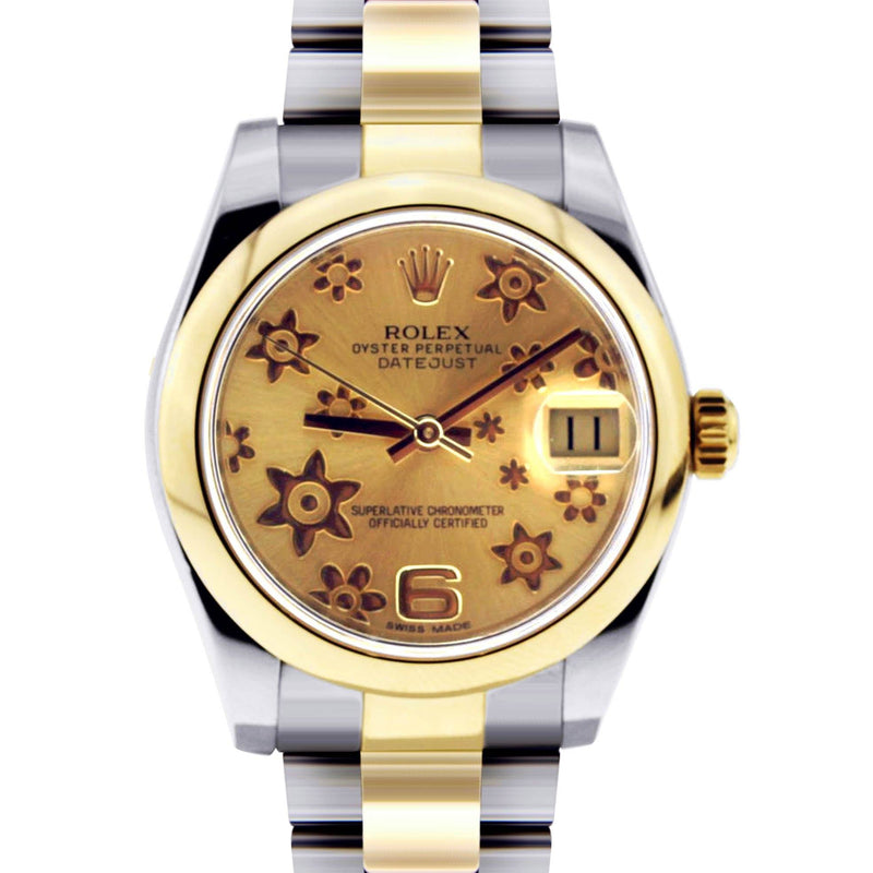 Rolex Datejust Watch For Women | Two Tone | 31 Mm
