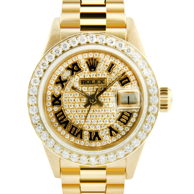 Rolex Datejust Watch For Women | Yellow Gold | 26 Mm