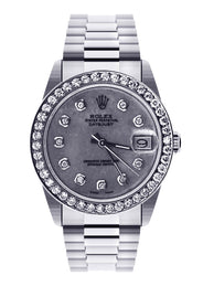 Rolex Datejust Presidential Watch For Women | 18K White Gold | 31 Mm