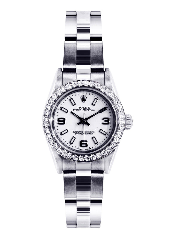 Rolex Oyster Perpetual Watch For Women | Stainless Steel | 26 Mm