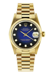Rolex Datejust Watch For Women | 18K Yellow Gold | 26 Mm