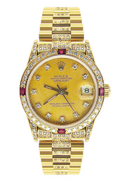 Rolex Datejust Watch For Women | Yellow Gold | 31 Mm