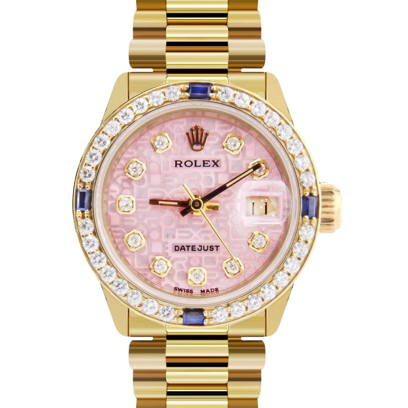 Rolex Datejust Watch For Women | Yellow Gold | 26 Mm
