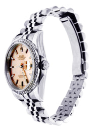 Diamond Rolex Datejust | Stainless Steel | 36 Mm