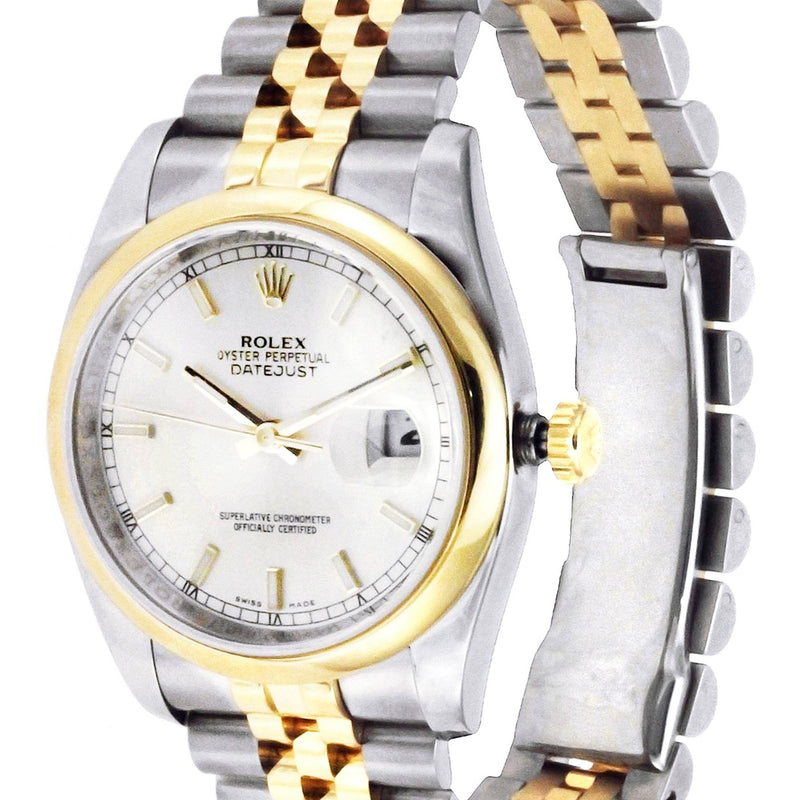 Rolex Datejust | 18K Yellow Gold | 36 Mm