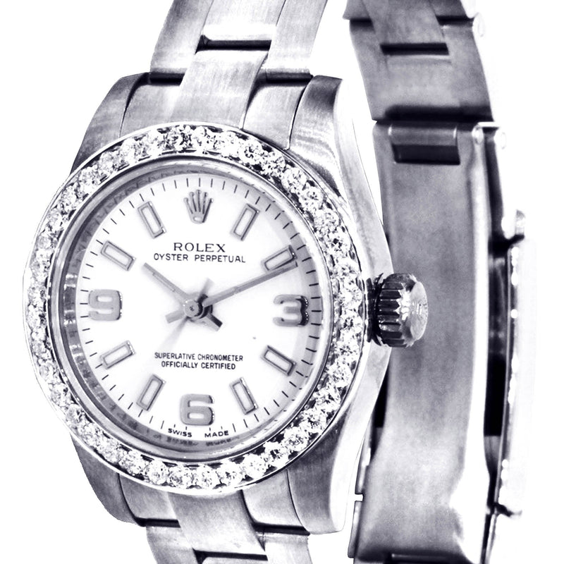 Rolex Oyster Perpetual Watch For Women | Stainless Steel | 26 Mm