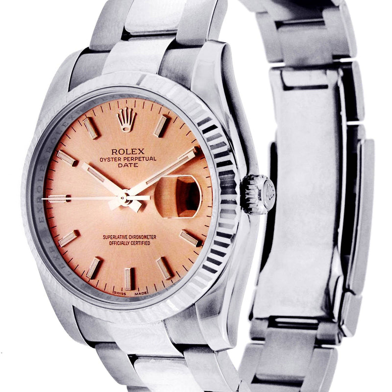 Rolex Date | Stainless Steel | 34 Mm