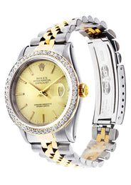 Diamond Rolex Datejust | Stainless Steel