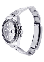 ROLEX SUBMARINER DATE 40 | STEEL WATCH | OYSTER BAND | CERAMIC BLACK BEZEL