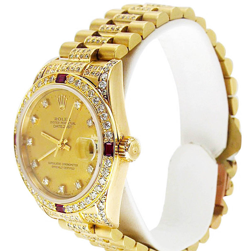 Rolex Datejust Watch For Women | Yellow Gold | 31 Mm