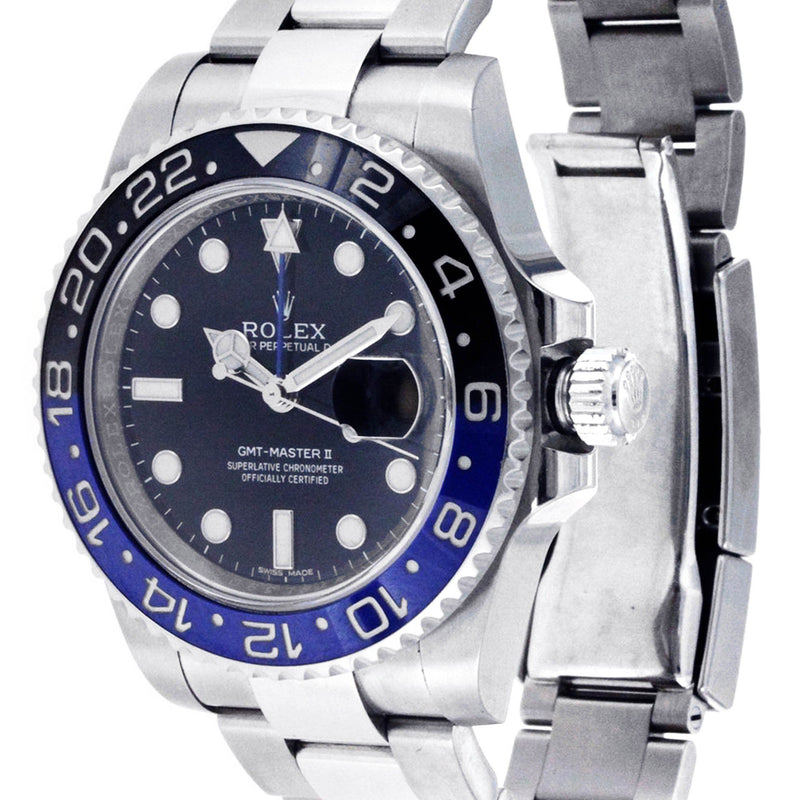 Rolex Gmt-Master 2 "Batman" | Stainless Steel | 40 Mm