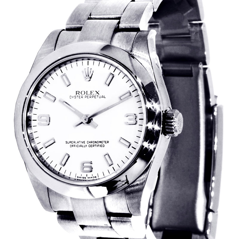 Rolex Oyster Perpetual Watch For Women | Stainless Steel | 31 Mm
