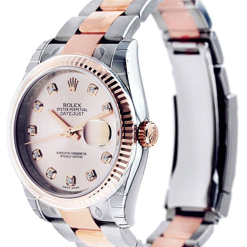 Rolex Datejust | Rose Gold | 36 Mm