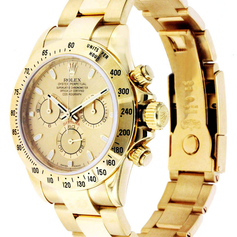 Rolex Daytona | 18K Yellow Gold | 40 Mm