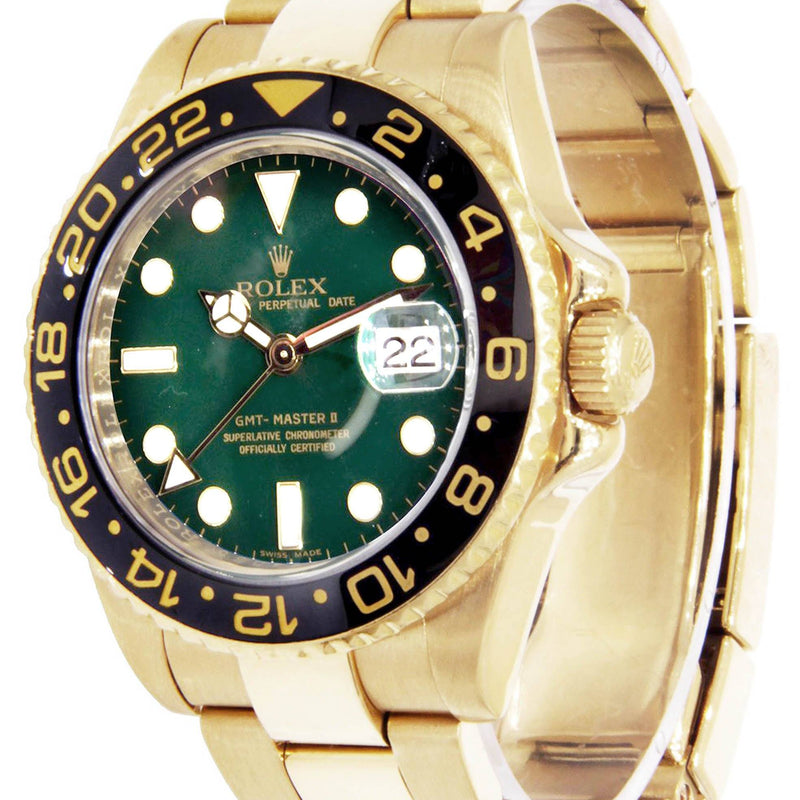 Rolex Gmt-Master 2 | 18K Yellow Gold | 40 Mm