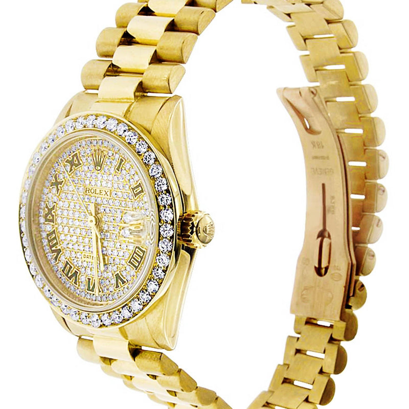 Rolex Datejust Watch For Women | Yellow Gold | 31 Mm