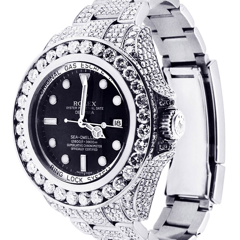 Diamond Rolex Deepsea Sea-Dweller | Stainless Steel