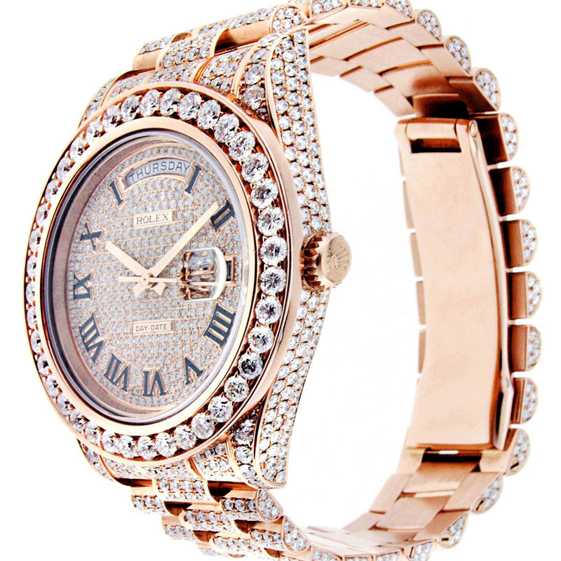 Diamond Rolex Day-Date 2 | 18K Pink Gold | 41 Mm