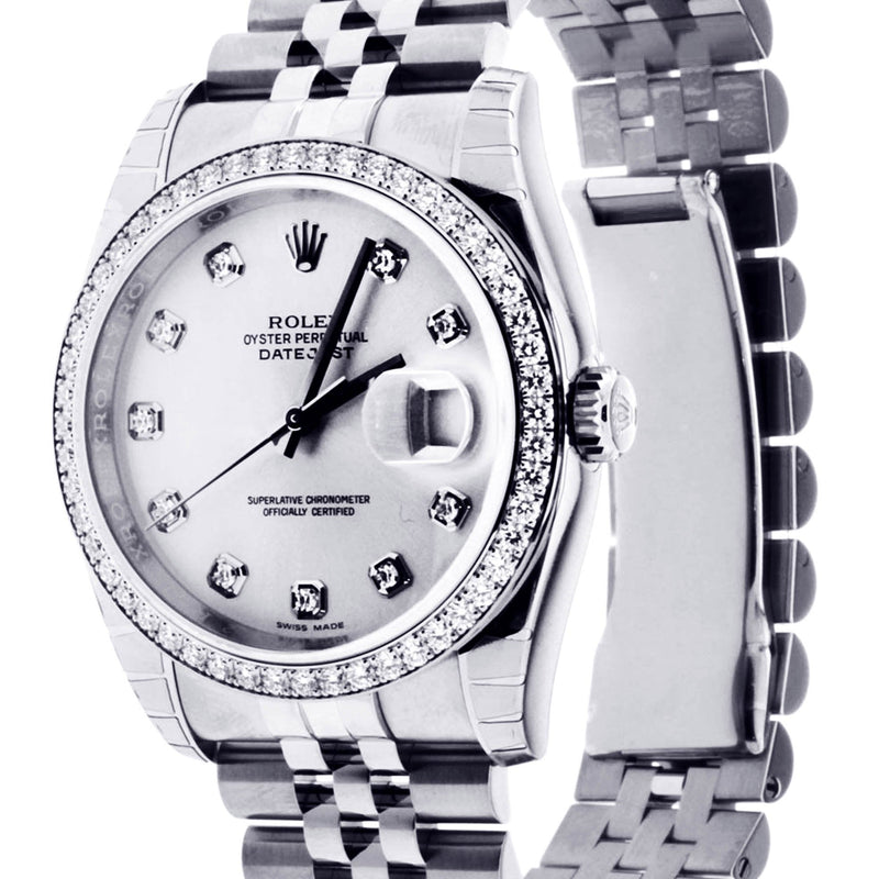 Rolex Datejust | 18K white Gold | 36 Mm