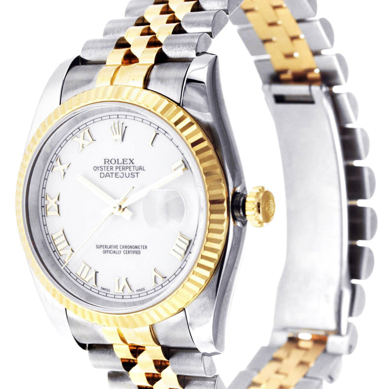 Rolex Datejust | 18K Yellow Gold | 36 Mm