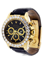 Diamond Rolex Daytona | 18K Yellow Gold | 40 Mm