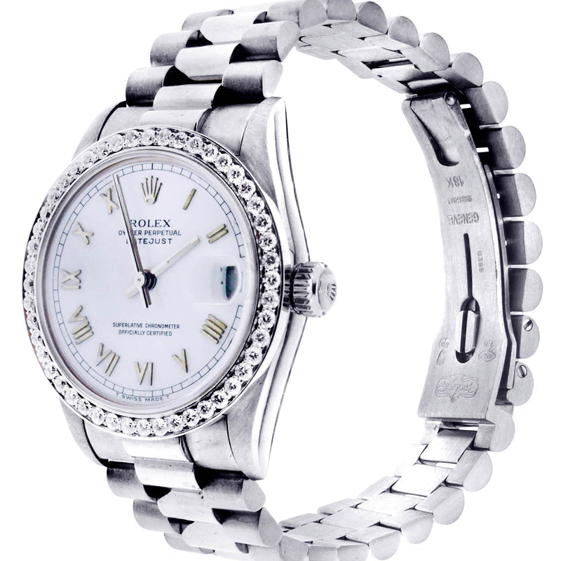 Rolex Datejust Watch For Women | 18K White Gold