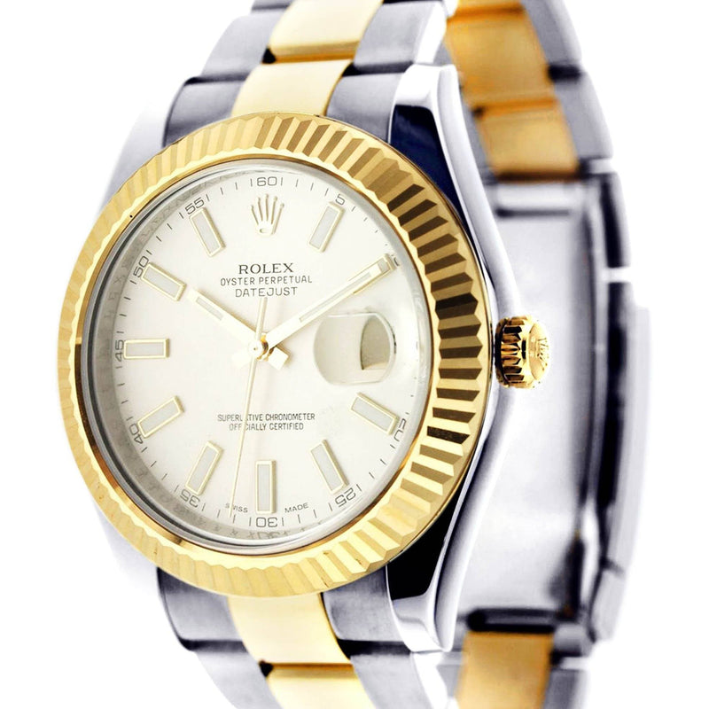 Rolex Datejust 2 | 18K Yellow Gold | 41 Mm