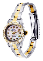 Rolex Oyster Perpetual Watch For Women | Two Tone | 26 Mm
