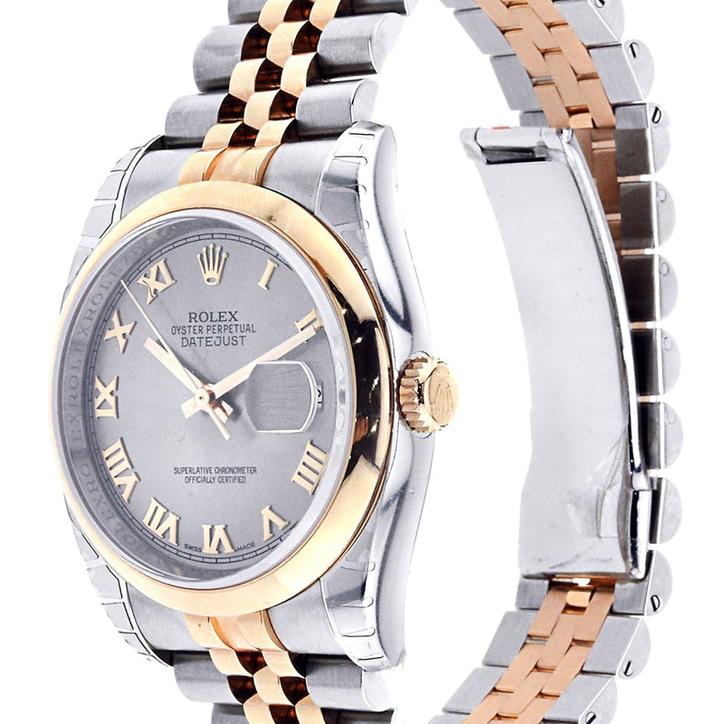 Rolex Datejust | 18K Pink Gold | 36 Mm