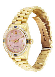 Rolex Datejust Watch For Women | Yellow Gold | 26 Mm