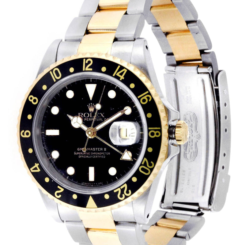 Rolex Gmt-Master 2 | 18K Yellow Gold | 40 Mm