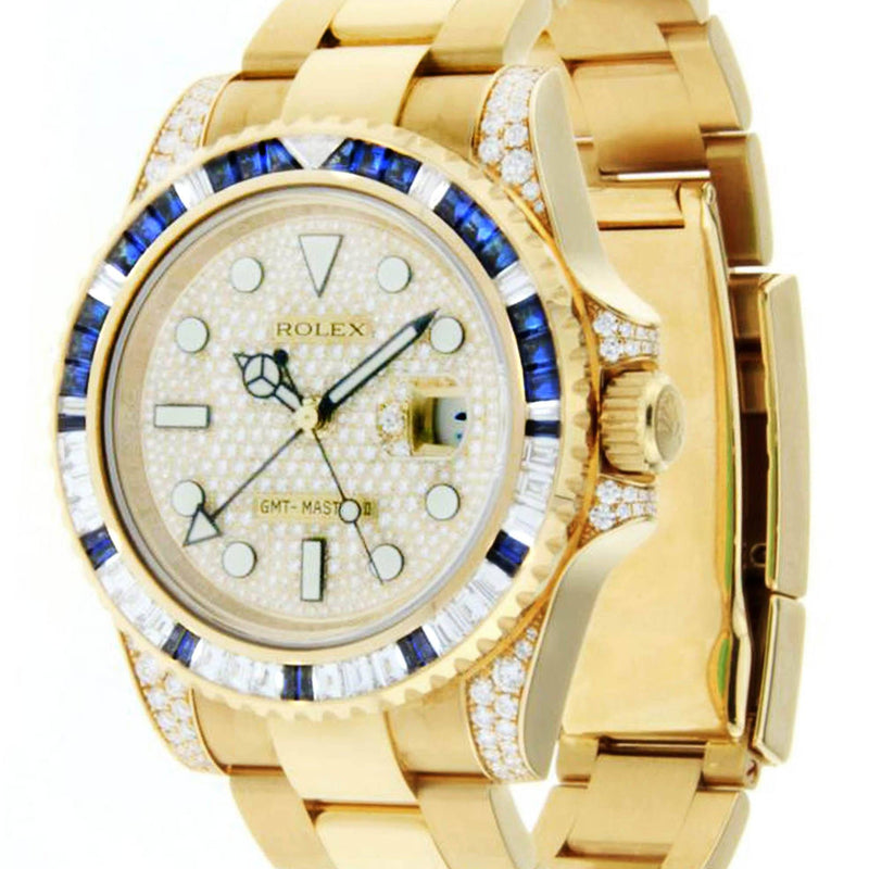 Rolex Gmt-Master 2 | 18K Yellow Gold | 40 Mm
