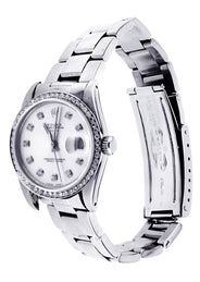 Diamond Rolex Datejust | Stainless Steel | 36 Mm