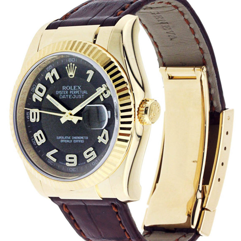 Rolex Datejust | 18K Yellow Gold | 36 Mm