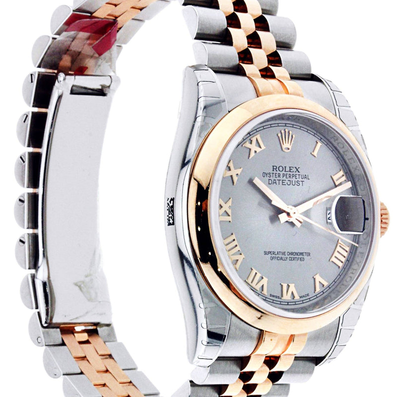 Rolex Datejust | 18K Pink Gold | 36 Mm